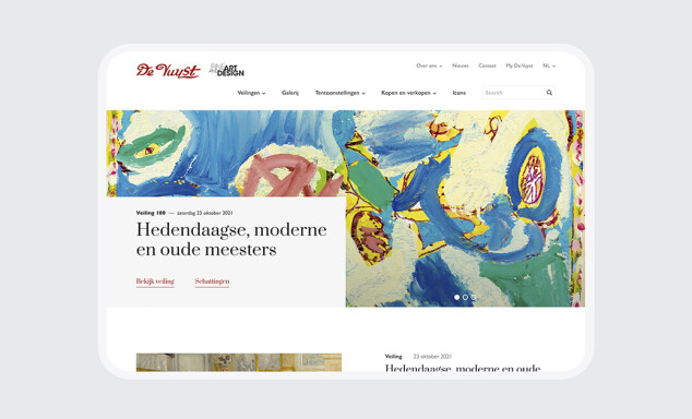 Veilinghuis en kunstgalerij De Vuyst wint tijd dankzij sterk geautomatiseerd webplatform